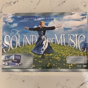 New/Sealed The Sound of Music 45th Anniversary Blu-ray + DVD